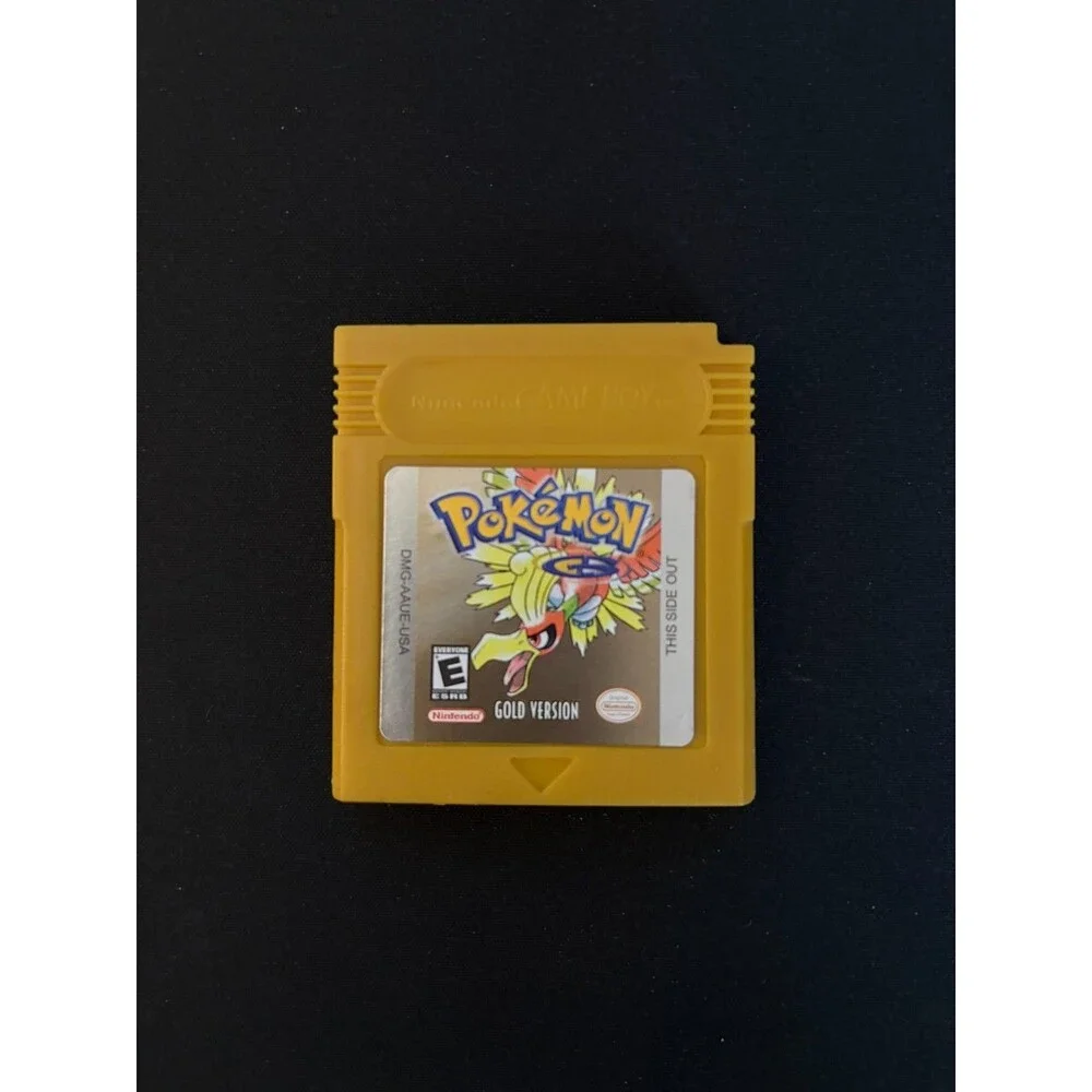 NEW Pokémon Gold Version GBC Cartridge Only Tested Saves FAST SHIP